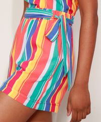 Short-Feminino-Listrado-Cintura-Alta-com-Elastico-e-Faixa-Multicor-9978523-Multicor_6