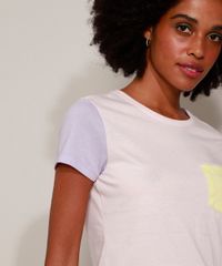Pijama-Feminino-com-Bolso-Manga-Curta-Multicor-9971455-Multicor_3