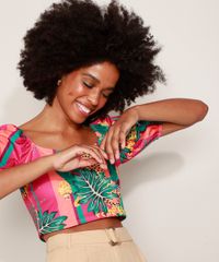 Blusa-Cropped-Feminina-Estampada-Folhagem-e-Onca-Manga-Curta-Bufante-Decote-Reto-Pink-9972663-Pink_5