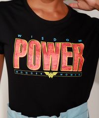 Camiseta-de-Moletinho-Feminina-Mulher-Maravilha-Manga-Curta-Decote-Redondo-Preta-9974097-Preto_2