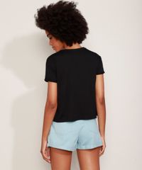 Camiseta-de-Moletinho-Feminina-Mulher-Maravilha-Manga-Curta-Decote-Redondo-Preta-9974097-Preto_4