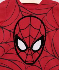 Camiseta-Infantil-Homem-Aranha-Florcado-Manga-Curta--Vermelha-9963400-Vermelho_2