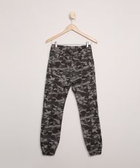 Calca-de-Sarja-Juvenil-Jogger-Estampada-Camuflada-com-Bolsos-Chumbo-9964998-Chumbo_2