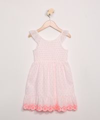 Vestido-Infantil-Estampado-de-Poa-com-Bordado-e-Babado-na-Alca-Branco-9948546-Branco_2