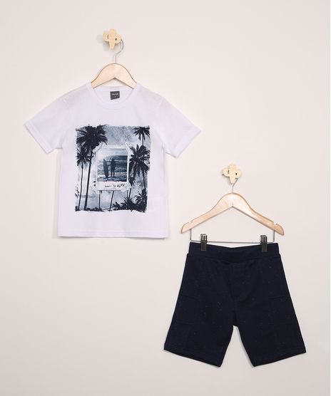 Conjunto-Infantil-Brandili-Mundi-de-Camiseta--Born-to-Surf--Manga-Curta-Branca---Bermuda-de-Moletom-Azul-Marinho-9975732-Azul_Marinho_1
