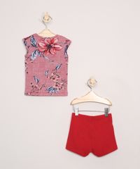 Conjunto-Infantil-Mundi-de-Regata-Estampada-Floral---Short-Vermelho-9976074-Vermelho_2