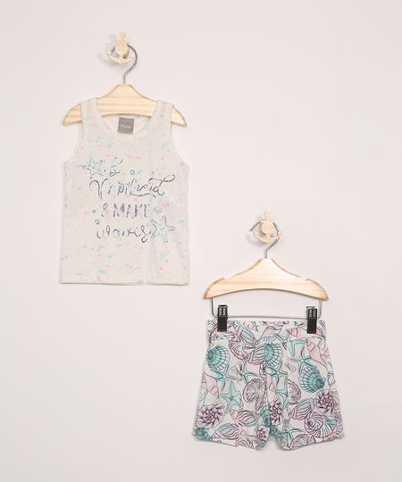 Conjunto-Infantil-Mundi-de-Regata-Estampada--Be-a-Mermaid----Short-Estampado-de-Conchas-Off-White-9976076-Off_White_1