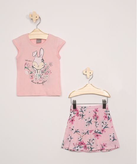 Conjunto-Infantil-Mundi-de-Blusa-Coelha-Manga-Curta-Rose---Short-Saia-Estampado-Floral-Rosa-Claro-9976080-Rosa_Claro_1