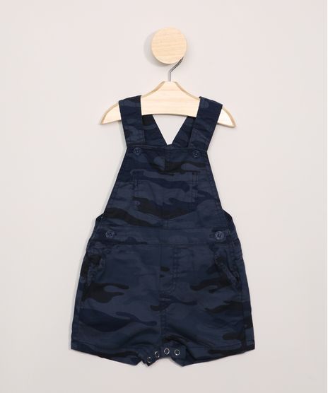 Jardineira-Infantil-Estampada-Camuflada--Manga-Curta-Azul-Marinho-9969141-Azul_Marinho_1