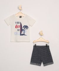 Conjunto-Infantil-Brandili-Mundi-Camiseta-Off-White--The-Oce-is-Call--Manga-Curta---Bermuda-Preta-9975587-Preto_1