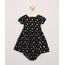Vestido-Infantil-Estampado-de-Poa-Manga-Curta---Calcinha-Preto-9968514-Preto_1