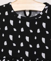 Vestido-Infantil-Estampado-de-Poa-Manga-Curta---Calcinha-Preto-9968514-Preto_3
