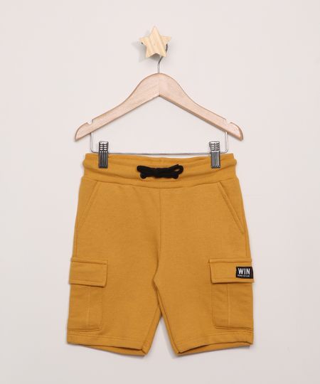 Bermuda-de-Moletom-Infantil-Cargo-Mostarda-9970039-Mostarda_1 Bermuda-de-Moletom-Infantil-Cargo-Mostarda-9970039-Mostarda_1