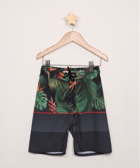 Bermuda-Surf-Infantil-Estampada-Folhagem-e-Listras-com-Bolso-Verde-9962954-Verde_1