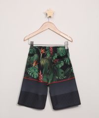 Bermuda-Surf-Infantil-Estampada-Folhagem-e-Listras-com-Bolso-Verde-9962954-Verde_2