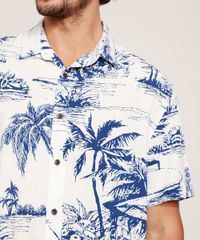 Camisa-Masculina-Estampada-Coqueiros-e-Ilhas-Manga-Curta-Off-White-9947513-Off_White_4