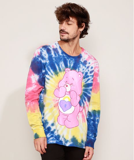 Blusao-de-Moletom-Unissex-Ursinhos-Carinhosos-Estampado-Tie-Dye--Multicor-9956331-Multicor_1