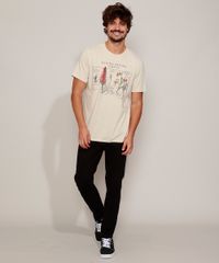 Camiseta-Masculina---Natural-History-Samples---Manga-Curta-Gola-Careca-Bege-9966632-Bege_3