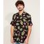 Camisa-Masculina-Estampada-Garfield-Manga-Curta-Preto-9968729-Preto_1