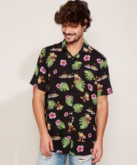 Camisa-Masculina-Estampada-Garfield-Manga-Curta-Preto-9968729-Preto_6