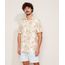 Camisa-Masculina-Estampada-Floral-Manga-Curta-Bege-9968727-Bege_1