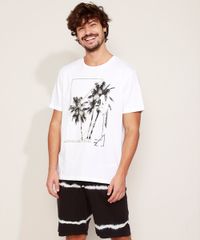 Camiseta-Masculina-Coqueiros-Metalizada-Manga-Curta-Gola-Careca-Branca-9973238-Branco_1