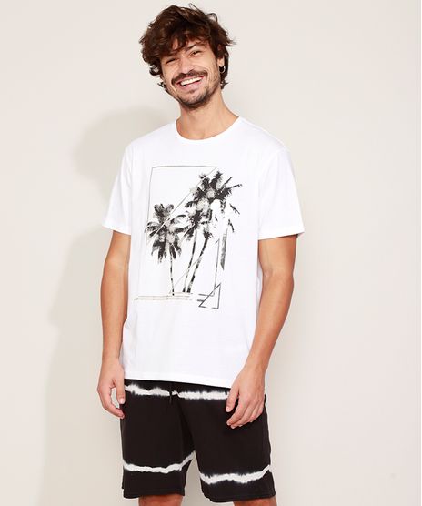 Camiseta-Masculina-Coqueiros-Metalizada-Manga-Curta-Gola-Careca-Branca-9973238-Branco_1