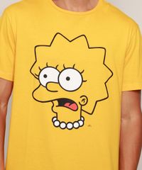 Camiseta-Masculina-Lisa-Simpson-Manga-Curta-Gola-Careca-Amarela-9973213-Amarelo_6