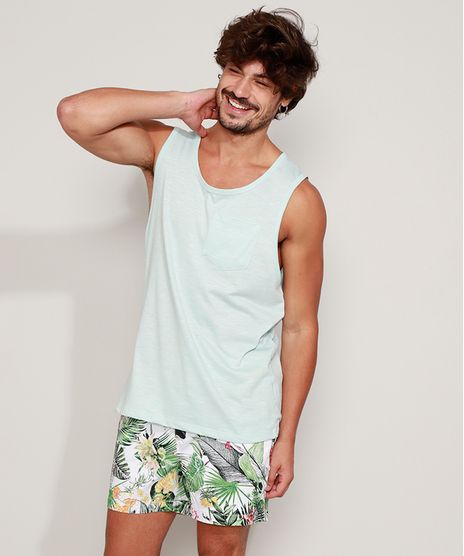 Regata-Masculina-Flame-com-Bolso-Decote-Careca-Azul-Claro-9970479-Azul_Claro_1