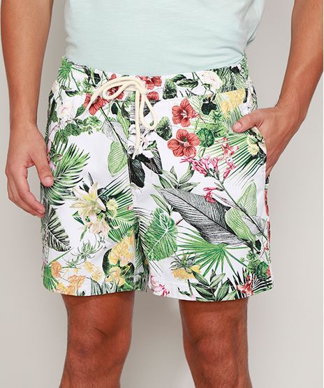 Short-de-Sarja-Masculino-Estampado-Floral-com-Bolsos-Off-White-9970020-Off_White_1