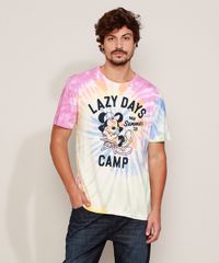 Camiseta-Masculina-Mickey-Estampada-tie-Dye-Manga-Curta-Gola-Careca-Multicor-9970538-Multicor_1
