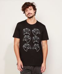Camiseta-Masculina-Controles-Video-Game-Manga-Curta-Gola-Careca-Preta-9973229-Preto_5
