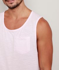 Regata-Masculina-Flame-com-Bolso-Decote-Careca-Rosa-Claro-9970478-Rosa_Claro_5