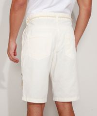 Bermuda-de-Sarja-Masculina-Reta-Folhagem-Off-White-9972949-Off_White_2