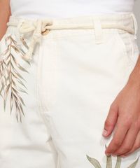 Bermuda-de-Sarja-Masculina-Reta-Folhagem-Off-White-9972949-Off_White_6