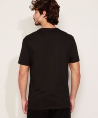 Camiseta-Masculina-Ursinhos-Carinhosos-Pizza-Manga-Curta-Gola-Careca-Preta-9973233-Preto_4