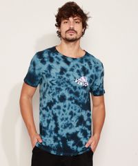 Camiseta-Masculina-Estampada-Tie-Dye--Venice--Manga-Curta-Gola-Careca-Azul-8763015-Azul_1