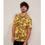 Camisa-Masculina-Estampada-Floral-Manga-Curta-Amarela-9907014-Amarelo_1