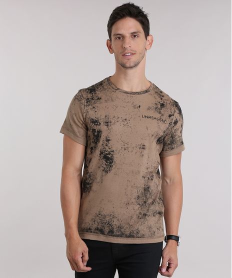Camiseta--Unrealistic--Bege-8956639-Bege_1