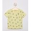 Camiseta-Infantil-Tal-Pai-Tal-Filho-Estampada-de-Abacaxi-com-Bolso-Manga-Curta-Amarela-9965797-Amarelo_1