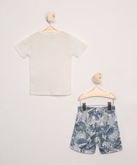Conjunto-Infantil-Brandili-Mundi--Camiseta-Off-White--MND--Manga-Curta---Bermuda-Estampada-Off-White-9975588-Off_White_3