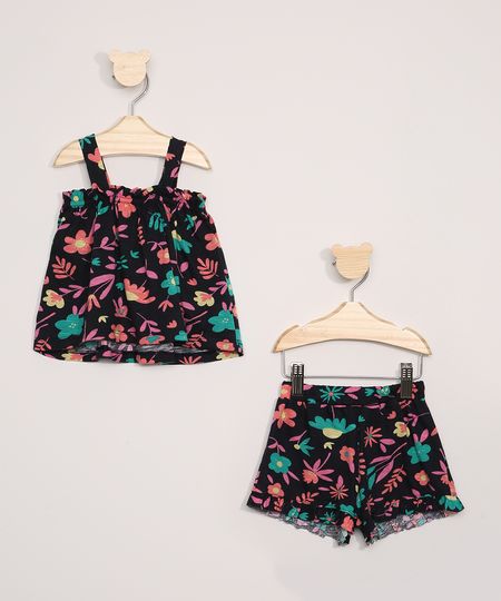 Conjunto-Infantil-de-Regata-Estampada-Floral---Short-com-Babado-Azul-Marinho-9966921-Azul_Marinho_1