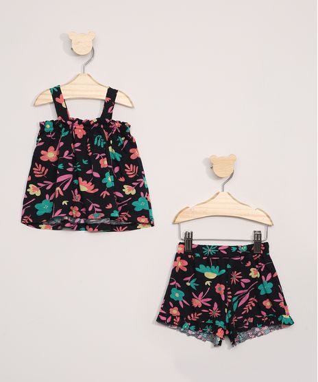 Conjunto-Infantil-de-Regata-Estampada-Floral---Short-com-Babado-Azul-Marinho-9966921-Azul_Marinho_1