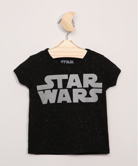 Blusa-infantil-Star-Wars-com-Glitter-Manga-Curta-Preta-9973995-Preto_1