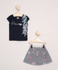Conjunto-Infantil-Brandili-Mundi-Blusa-Prencess-com-Paete-e-Flores-Manga-Curta---Short-Saia-Azul-Marinho-9976084-Azul_Marinho_1