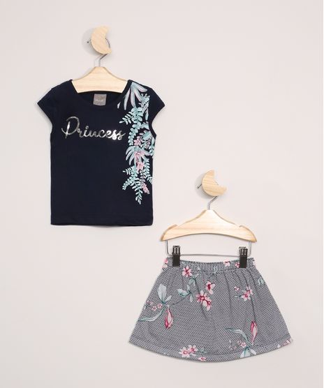 Conjunto-Infantil-Brandili-Mundi-Blusa-Prencess-com-Paete-e-Flores-Manga-Curta---Short-Saia-Azul-Marinho-9976084-Azul_Marinho_1