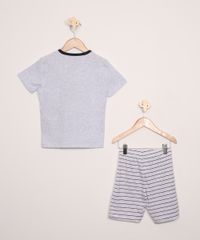 Pijama-Infantil-Tal-Mae-Tal-Filho--Jogador-Alfa--Video-Game-com-Listras-Manga-Curta-Cinza-Mescla-9970789-Cinza_Mescla_3