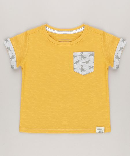 Camiseta-Flame-com-Bolso-Estampado-de--Dinossauros--Amarela-9036816-Amarelo_1 Camiseta-Flame-com-Bolso-Estampado-de--Dinossauros--Amarela-9036816-Amarelo_1