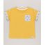 Camiseta-Flame-com-Bolso-Estampado-de--Dinossauros--Amarela-9036816-Amarelo_1