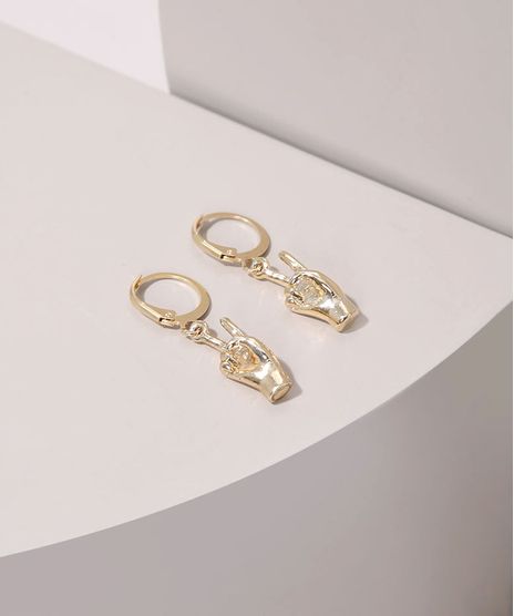 Brinco-Feminino-Mini-Argola-Paz-e-Amor-Dourado-9976710-Dourado_1